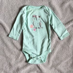 Owl Onesie 3mo